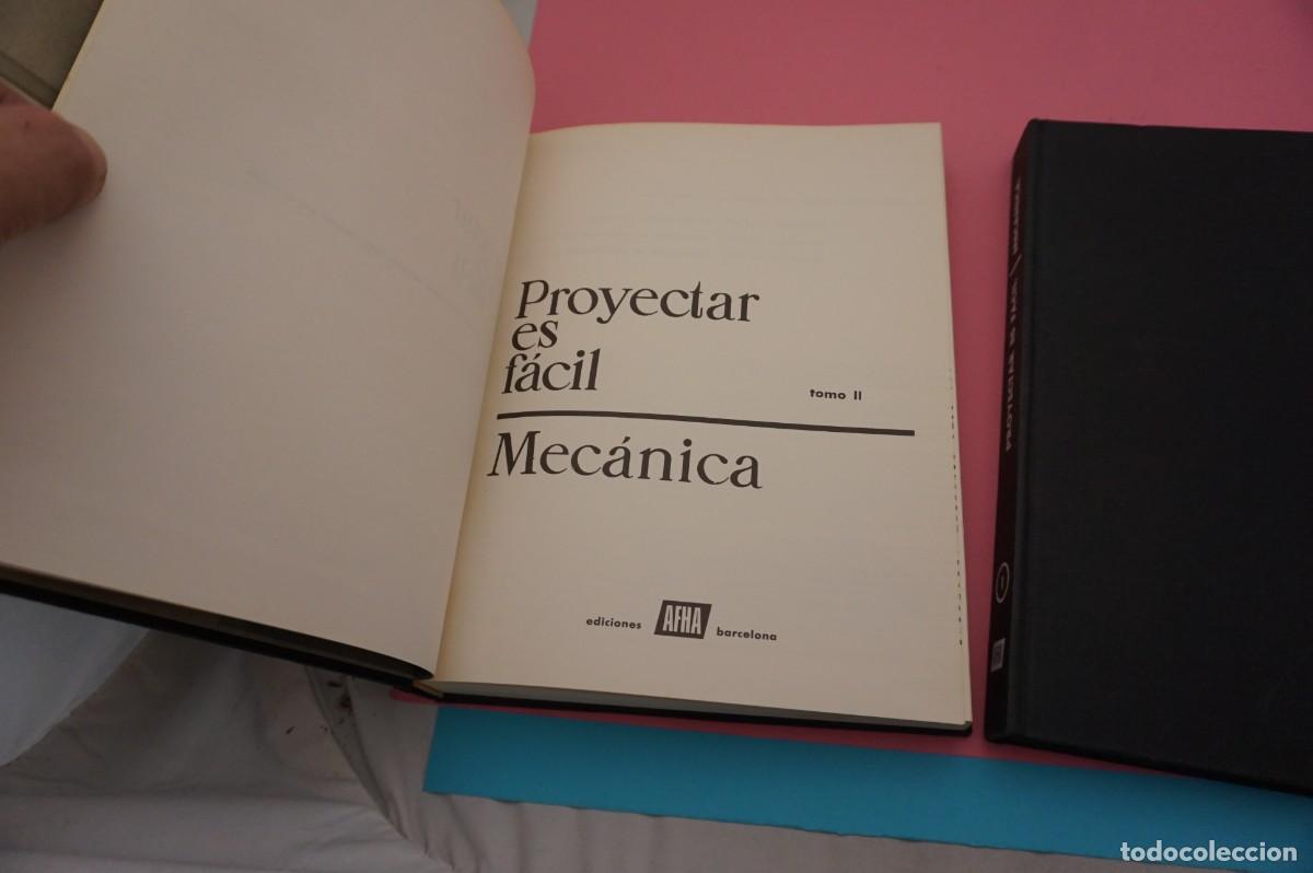 Libros: AR18F/ PROYECTAR ES FACIL - MECANICA - 2 TOMOS / EDICIONES AFHA - Foto 2