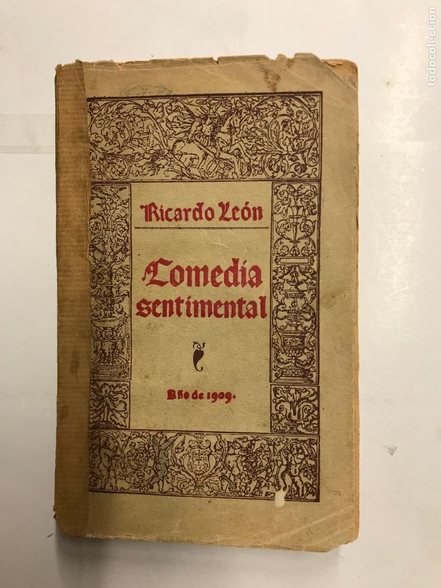 Libros: COMEDIA SENTIMENTAL. - RICARDO LE&Oacute;N. - Foto 1