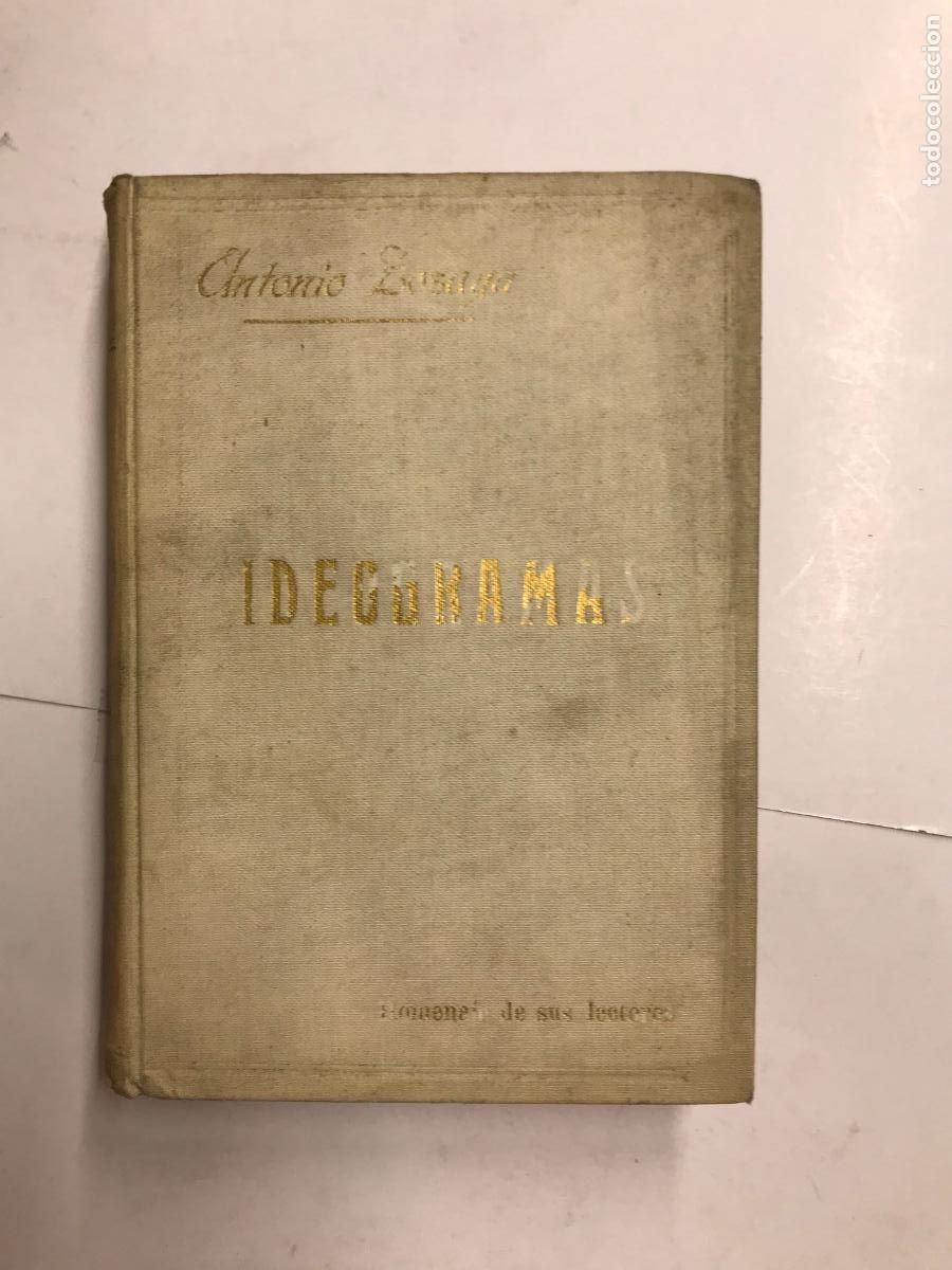 Libros: IDEOGRAMAS. (DEDICATORIA DEL AUTOR). - ANTONIO ZOZAYA. - Foto 1