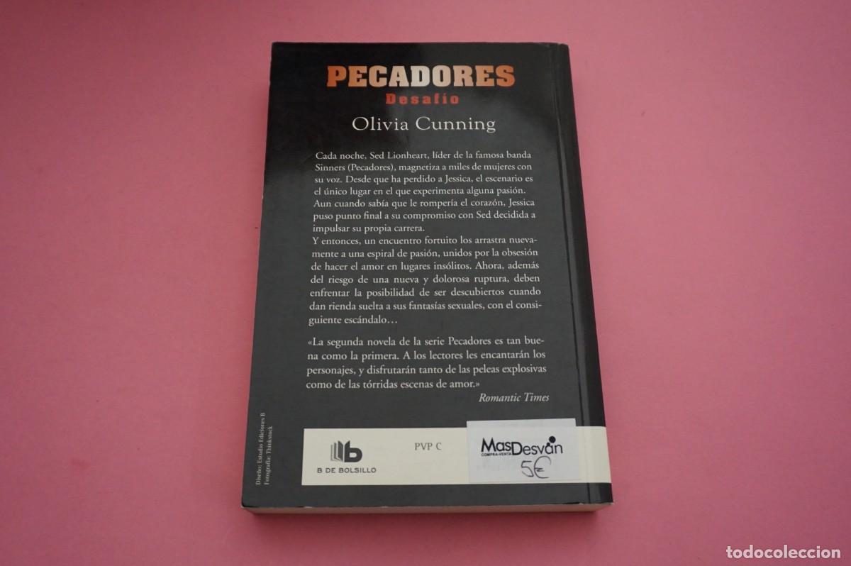 Libros: AR20D/ PECADORES - DESAFIO - OLIVIA CUNNING / EDICIONES B DE BOLSILLO EROTICA - Foto 2