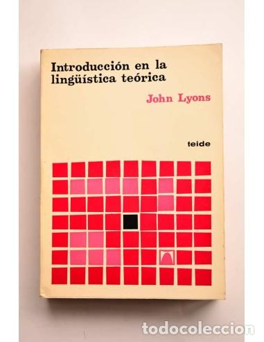 Libros: Introducci&oacute;n en la ling&uuml;istica te&oacute;rica - LYONS, John - Foto 1