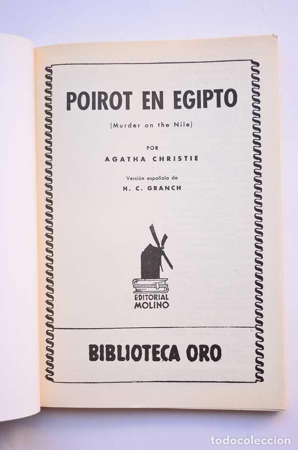 Libros: Poirot en Egipto - CHRISTIE, Agatha - Foto 2