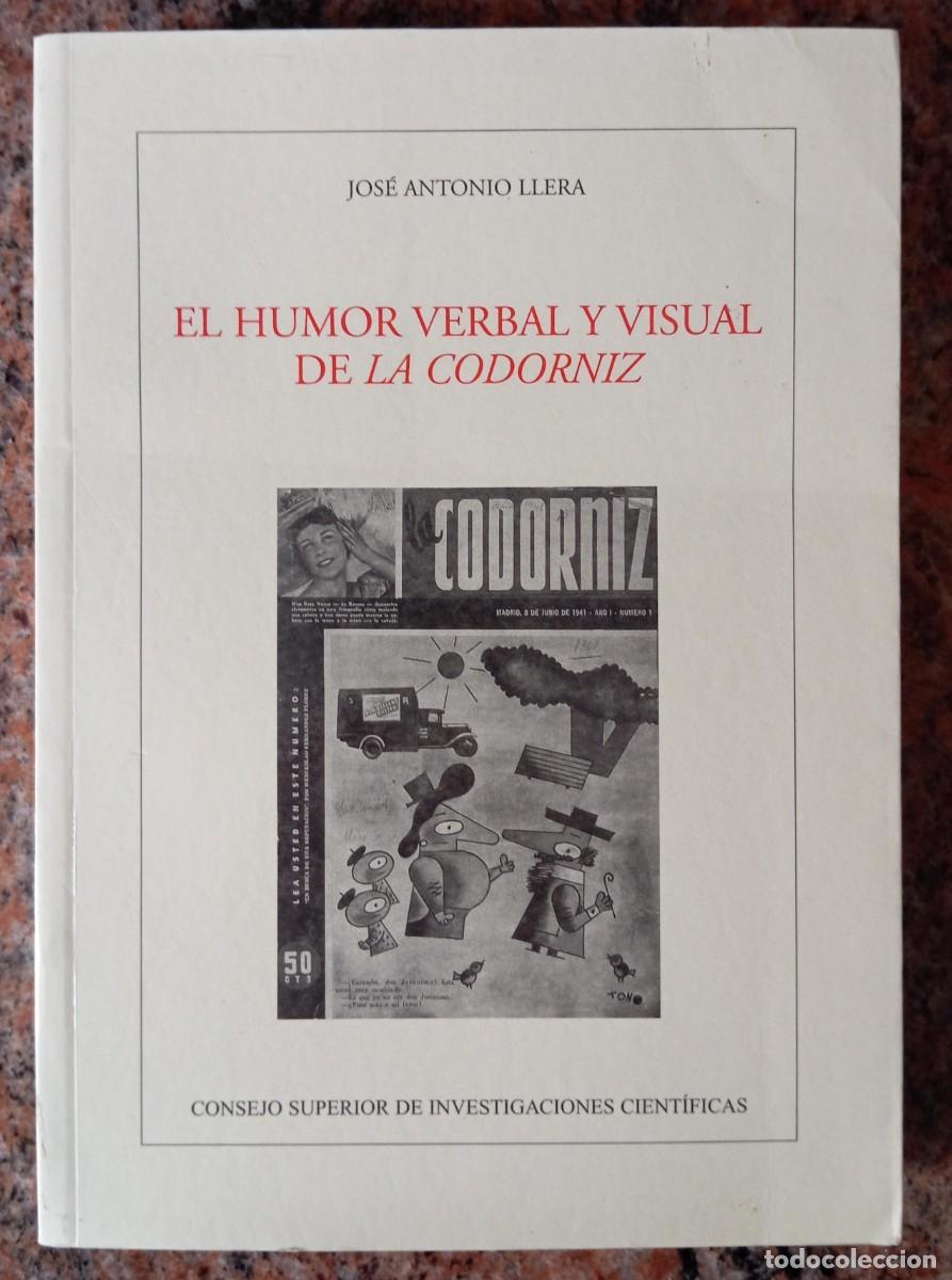 Libros: EL HUMOR VERBAL Y VISUAL DE LA CODORNIZ - LLERA - Foto 1