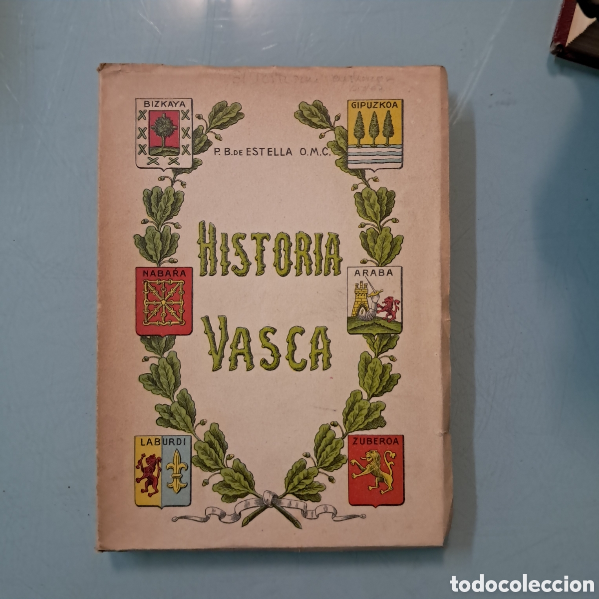 Libros: Historia vasca,Bernardono Estella,Bilbao 1931 - Foto 1