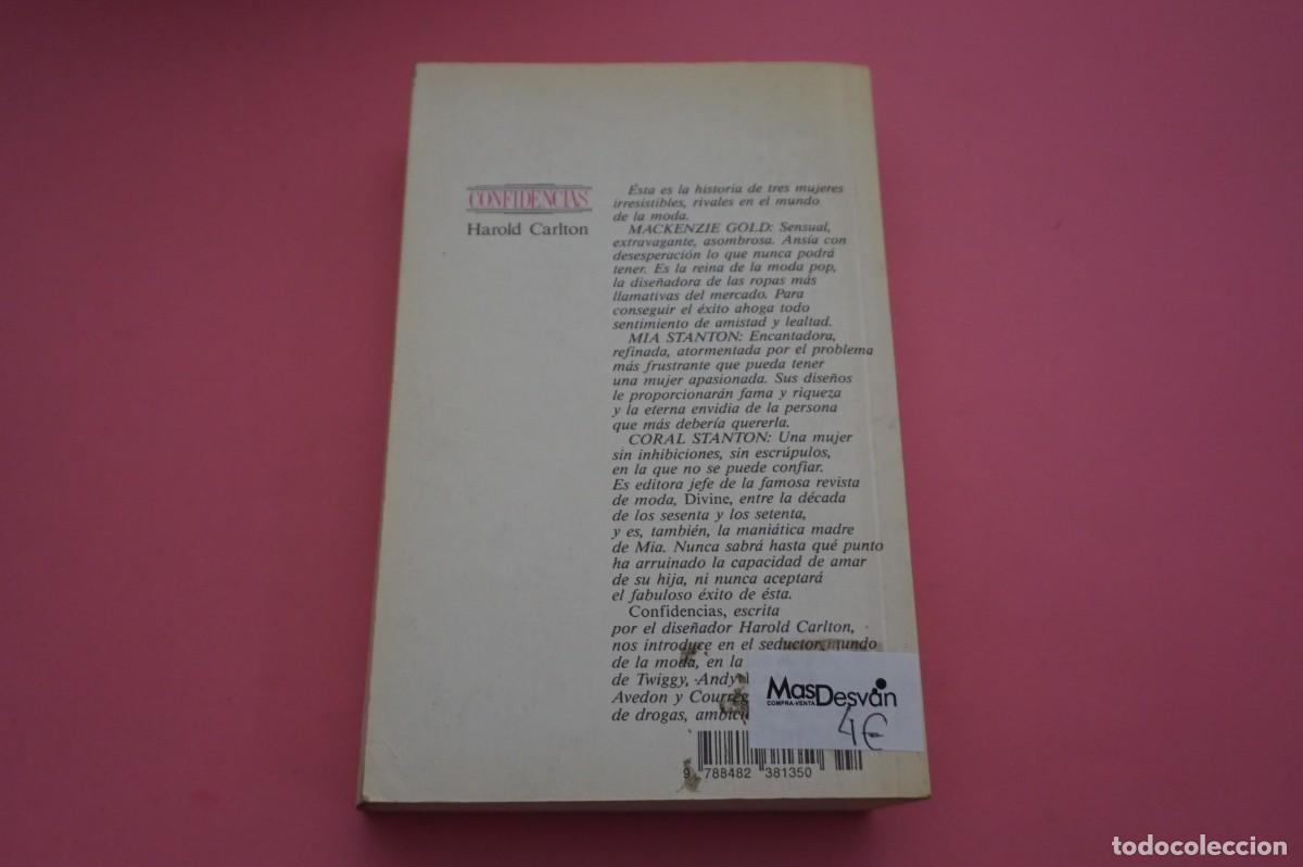 Libros: AR20D/ CONFIDENCIAS - HAROLD CARLTON / AGATA - Foto 2