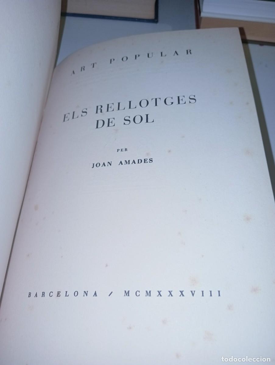 Libros: Art popular. Joan Amades - Foto 18
