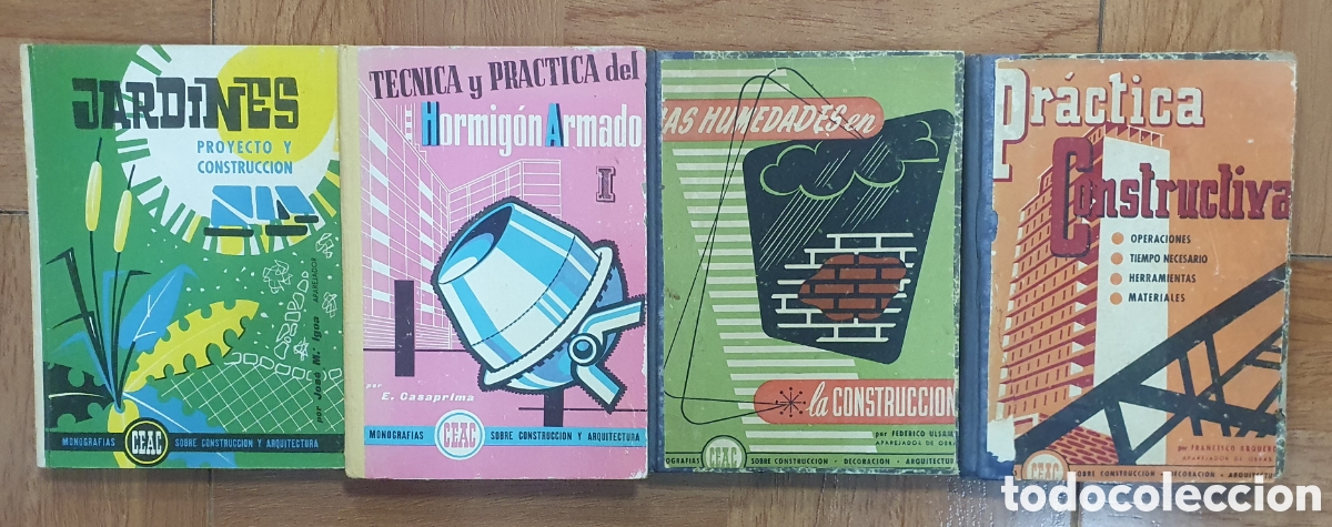Libros: 5 Libros sobre Construcci&oacute;n y Arquitectura � CEAC - VV. AA. - Foto 1