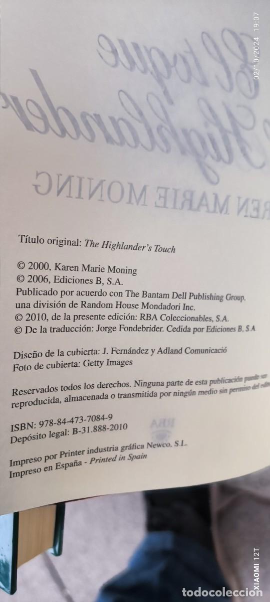Libros: LIBRO EL TOQUE DEL HIGHLANDER KAREN MARIE MONING - Foto 2
