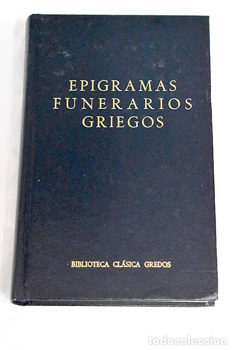 Libros: Epigramas funerarios griegos - Foto 1