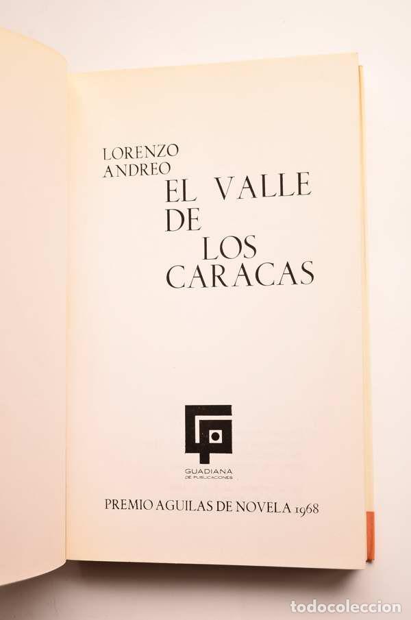 Libros: El valle de los Caracas - ANDREO, Lorenzo - Foto 2
