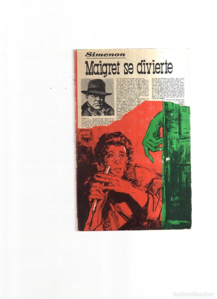 Libros: MAIGRET SE DIVIERTE SIMENON N,10 - Foto 1