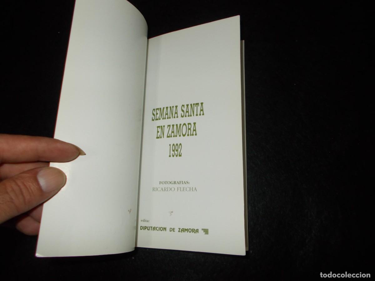 Libros: SEMANA SANTA EN ZAMORA 1992. Programa Cuadernillo - Foto 2