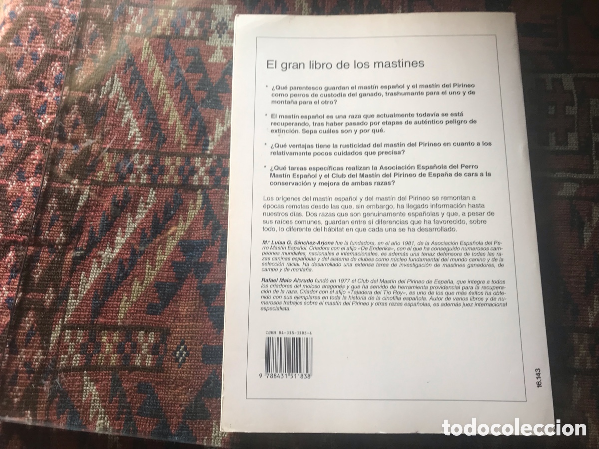 Libros: El gran libro de los mastines. Editorial de Vecchi. Incluye - Foto 3