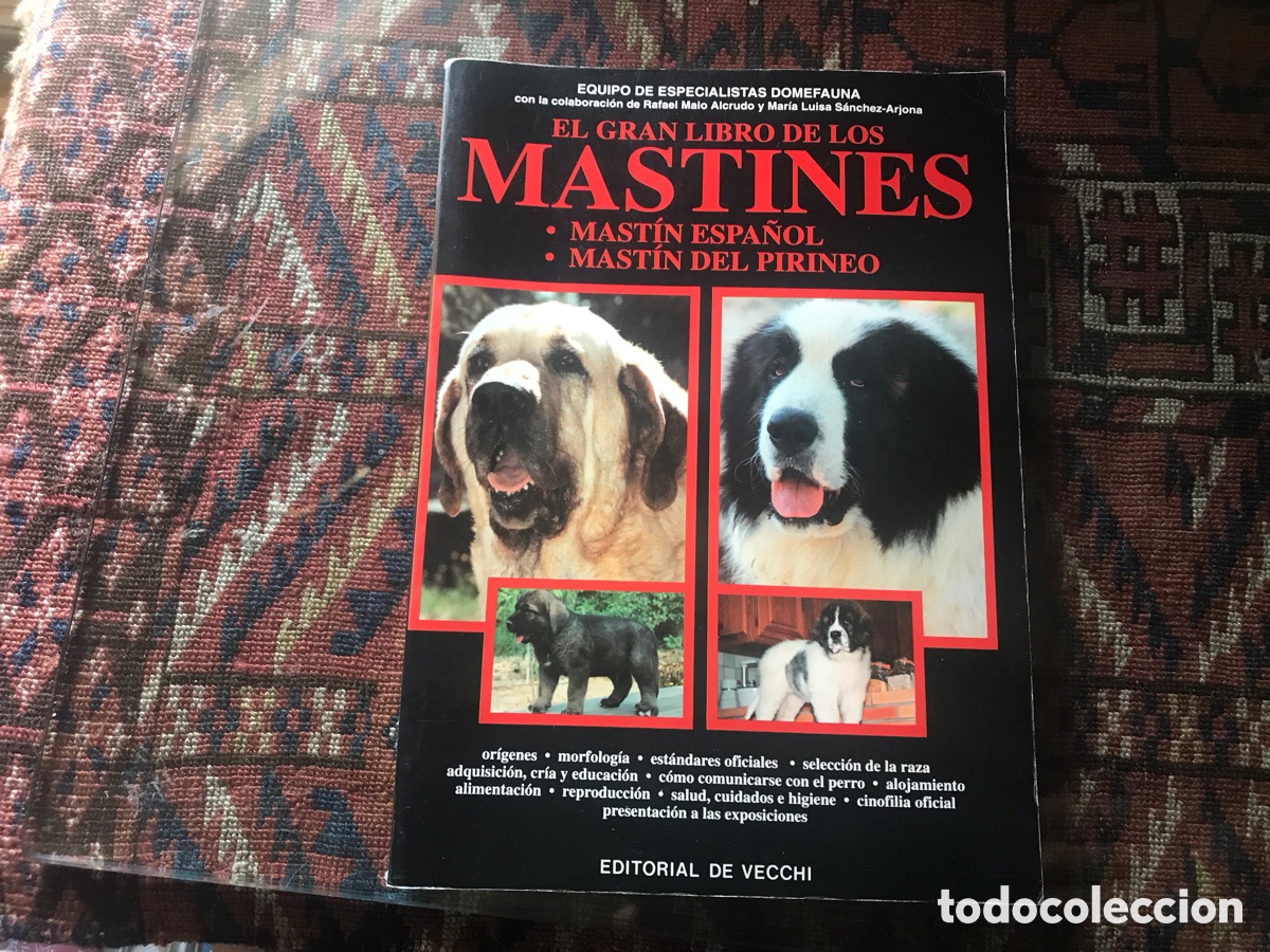 Libros: El gran libro de los mastines. Editorial de Vecchi. Incluye - Foto 1