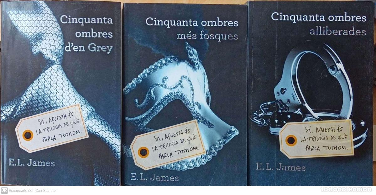 Libros: Cinquanta ombres de Grey, I, II, III - E.L. James - Foto 1