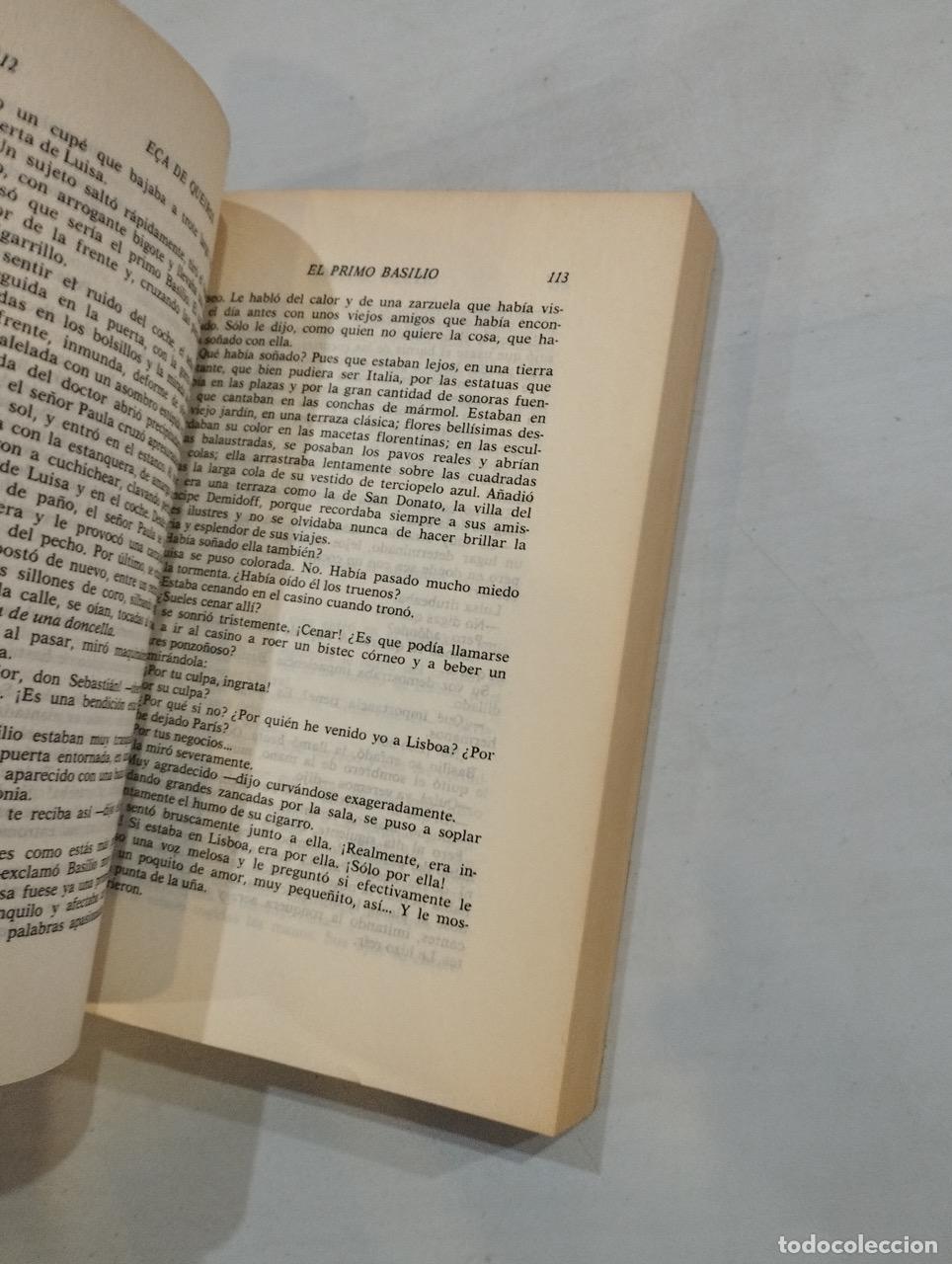 Libros: Jos&eacute; Mar&iacute;a E&ccedil;a de Queir&oacute;s - El primo Basilio - Foto 2