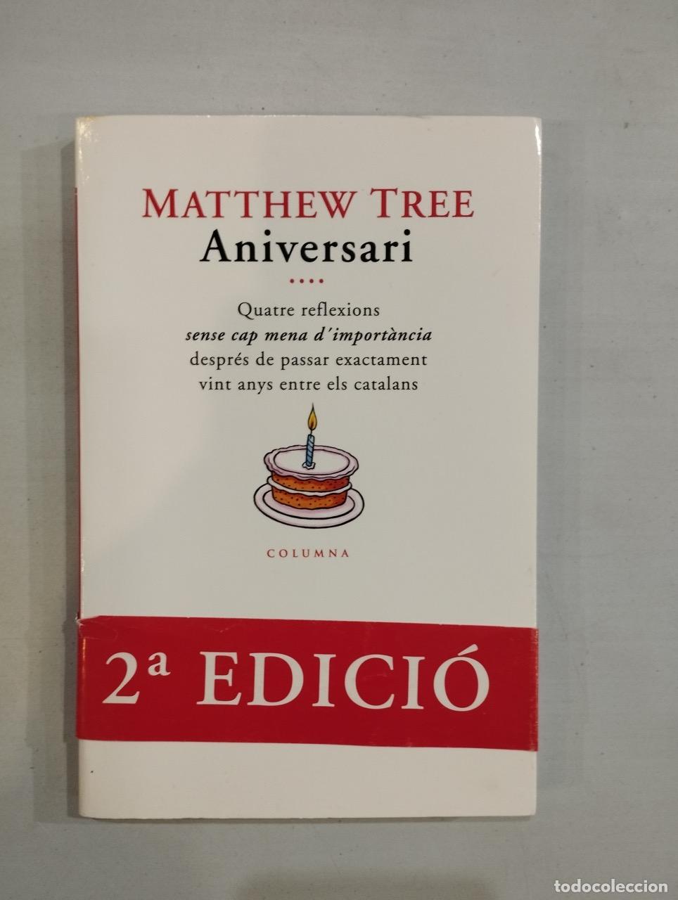 Libros: Matthew Tree - Aniversari - Foto 1