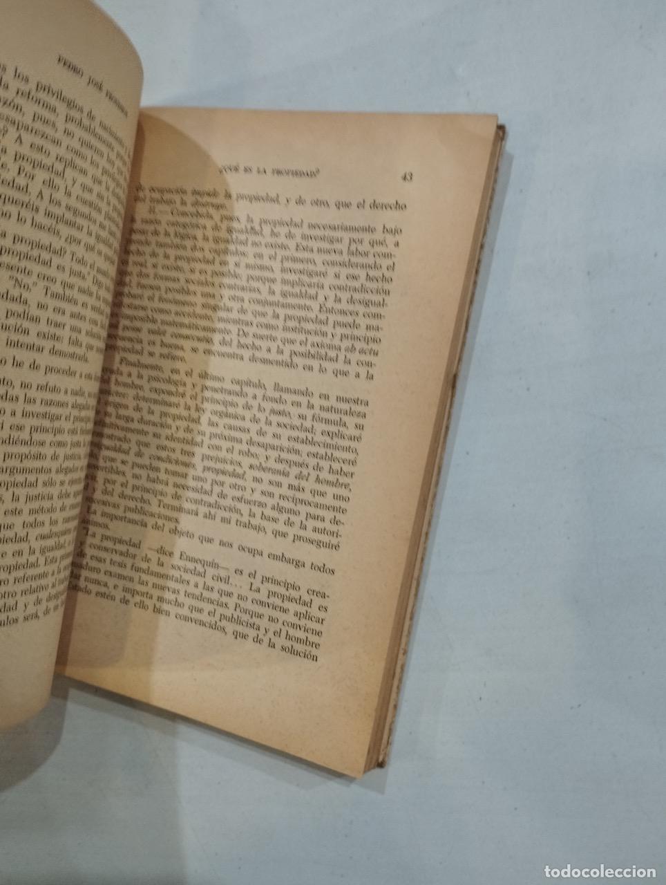 Libros: Proudhon - &iquest;Qu&eacute; es la propiedad? - Foto 2