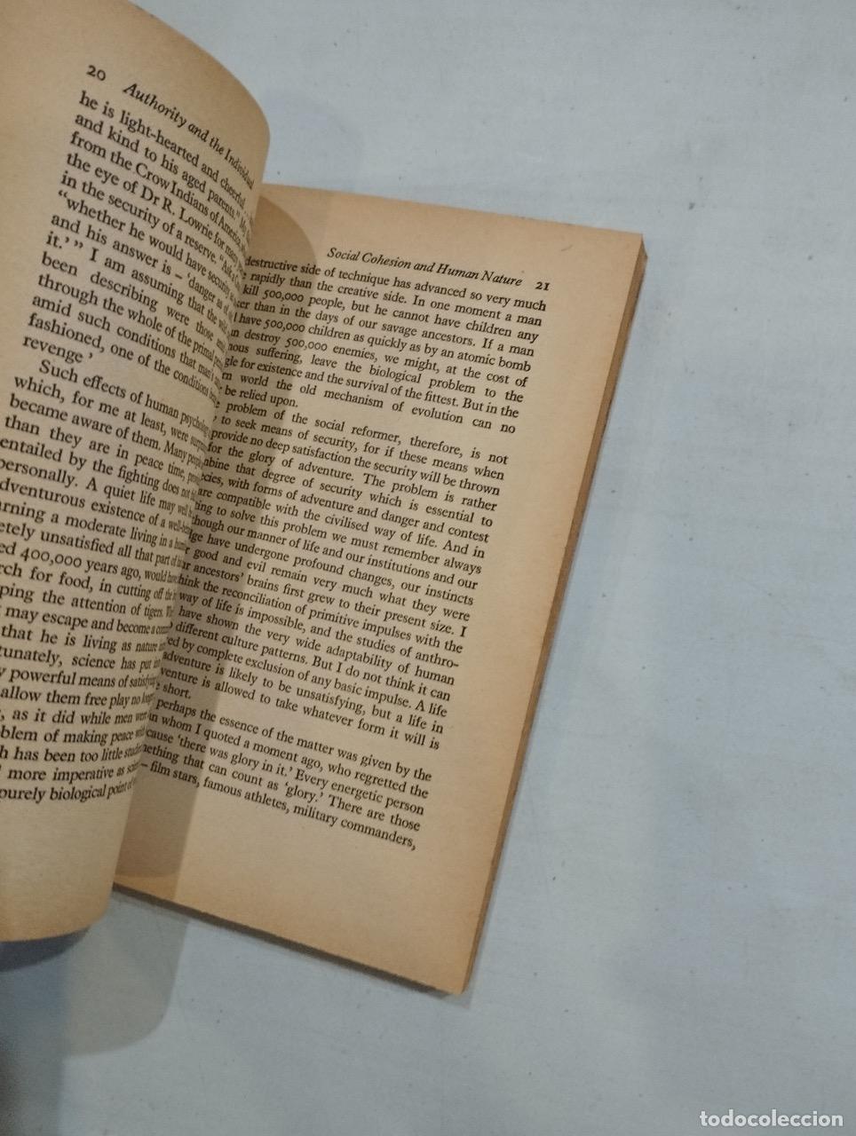 Libros: Bertrand Russell - Authority and the Individual - Foto 2