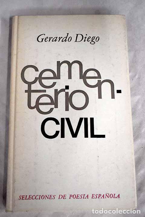Libros: Cementerio civil: Diego, Gerardo.- Diego, Gerardo - Foto 1