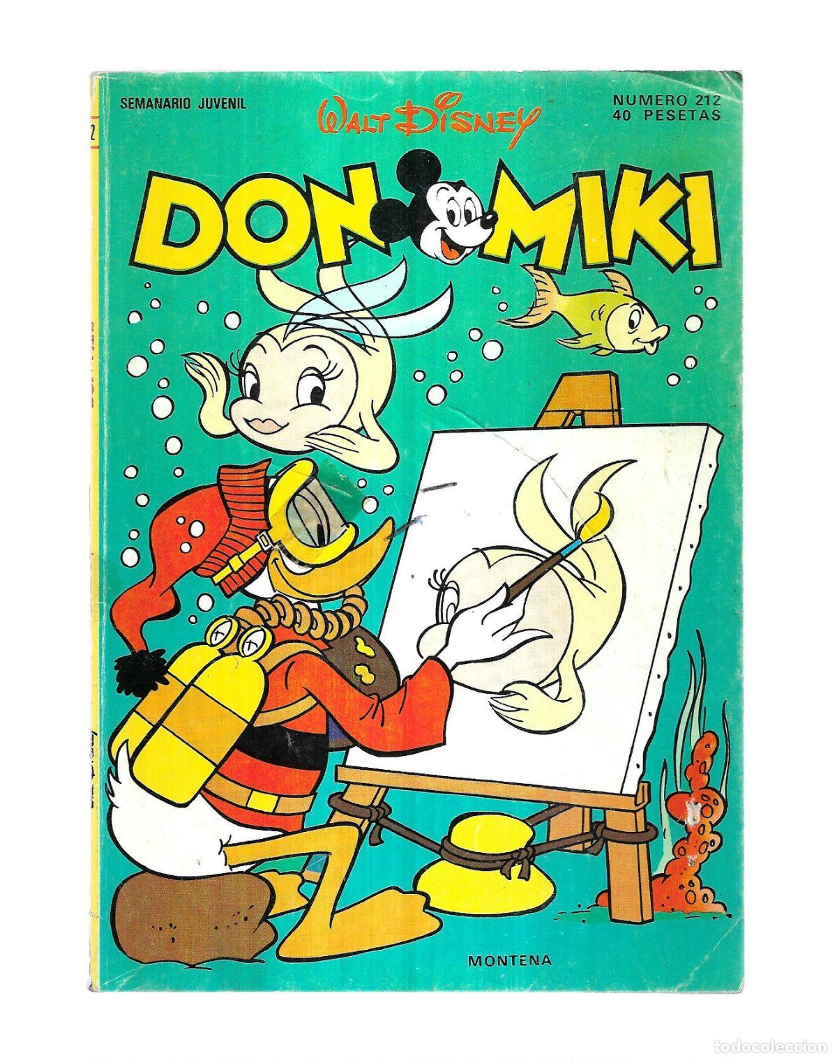 Libros: DON MIKI. NUMERO 212 - WALT DISNEY - Foto 1