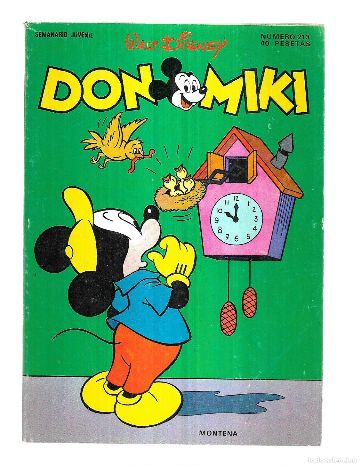 Libros: DON MIKI, NUMERO 213 - WALT DISNEY - Foto 1