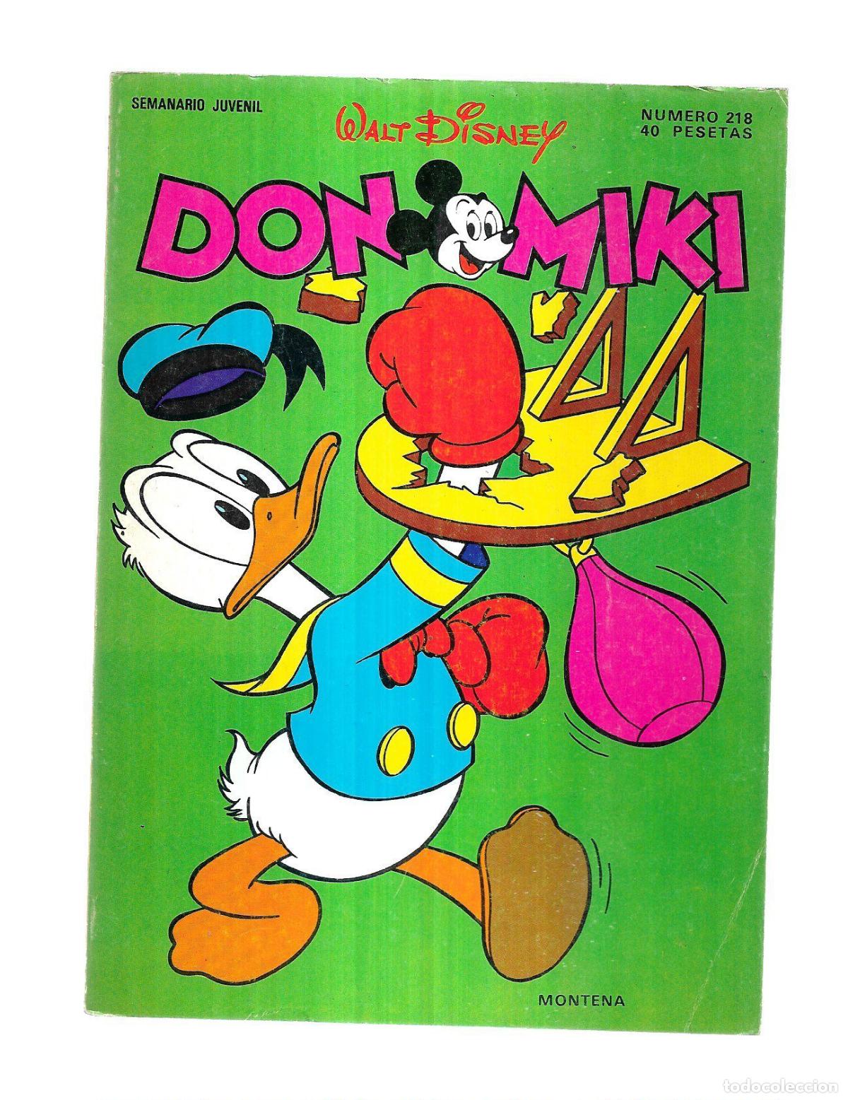 Libros: DON MIKI, NUMERO 218 - WALT DISNEY - Foto 1