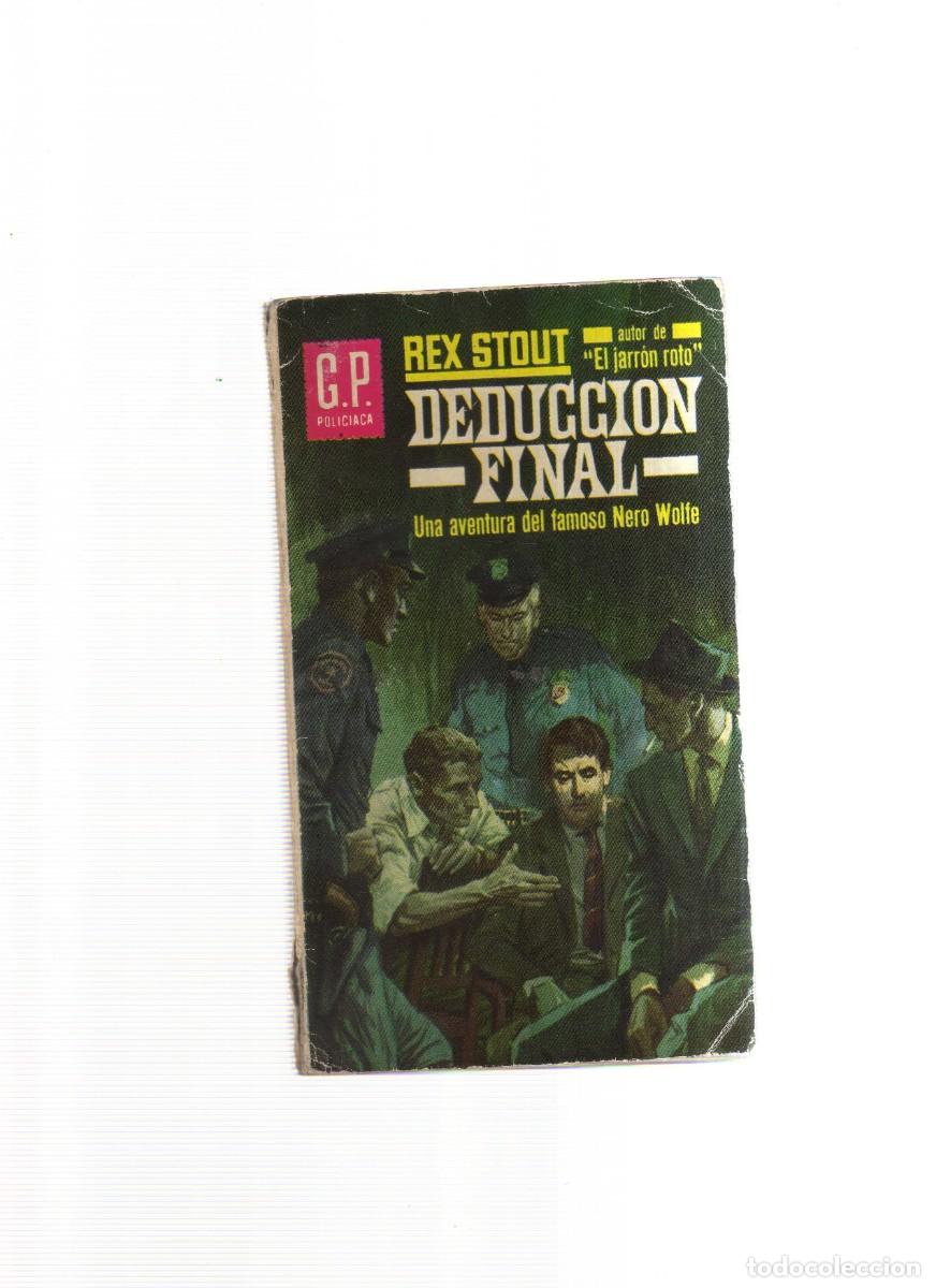 Libros: DEDUCCION FINAL REX STOUT EL JARRO ROTO - Foto 1
