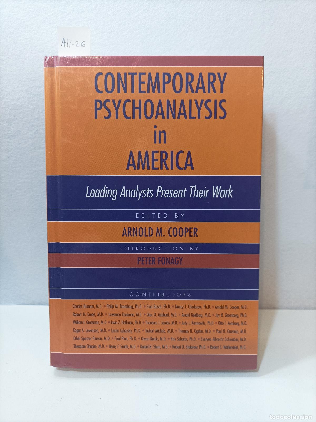 Libros: V.V. A.A.: - Contemporary Psychoanalysis in America. Leading Analysts Present Their Work. - Foto 1