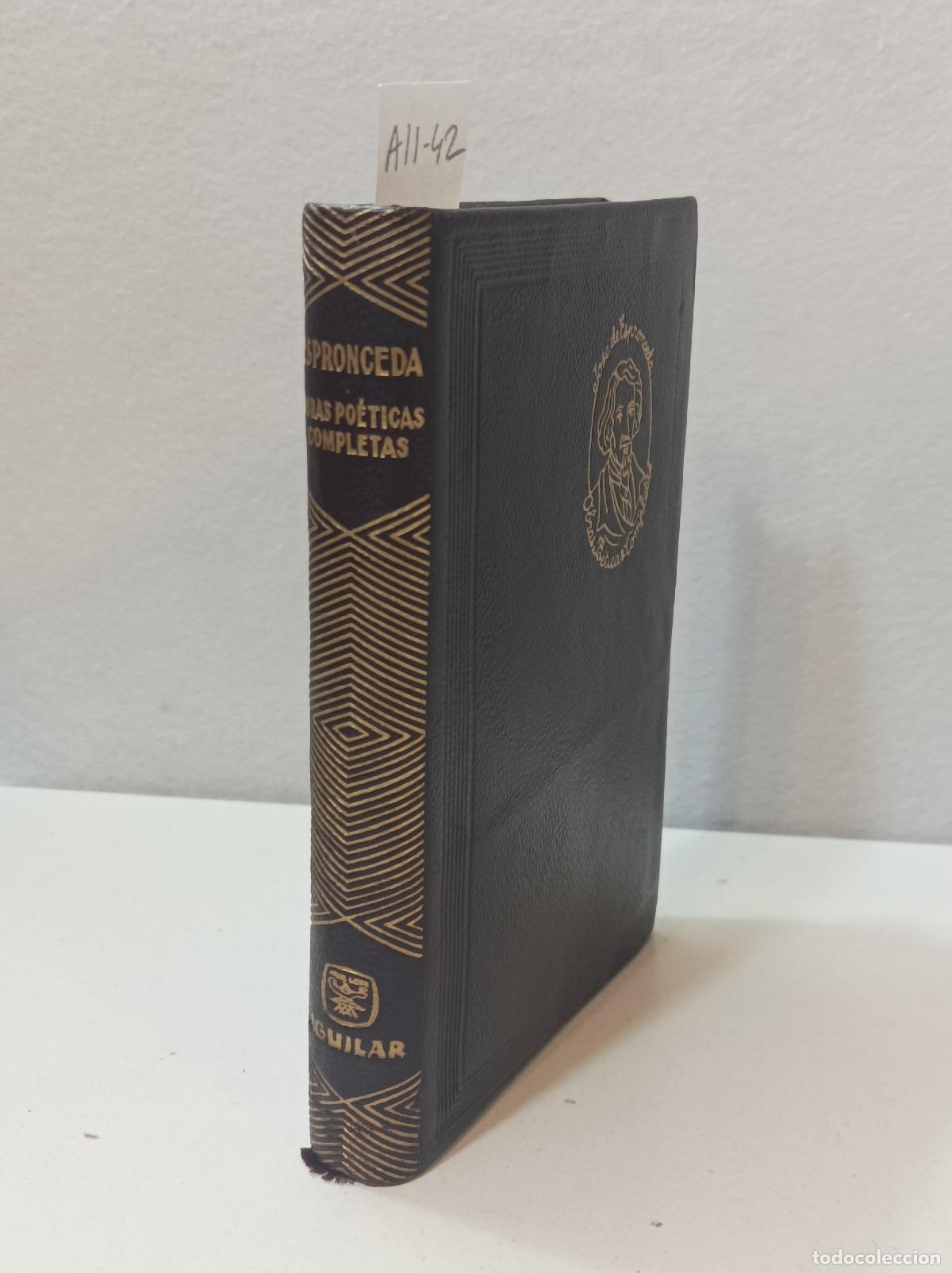 Libros: de ESPRONCEDA, Jos&eacute;: - Obras po&eacute;ticas completas. - Foto 1