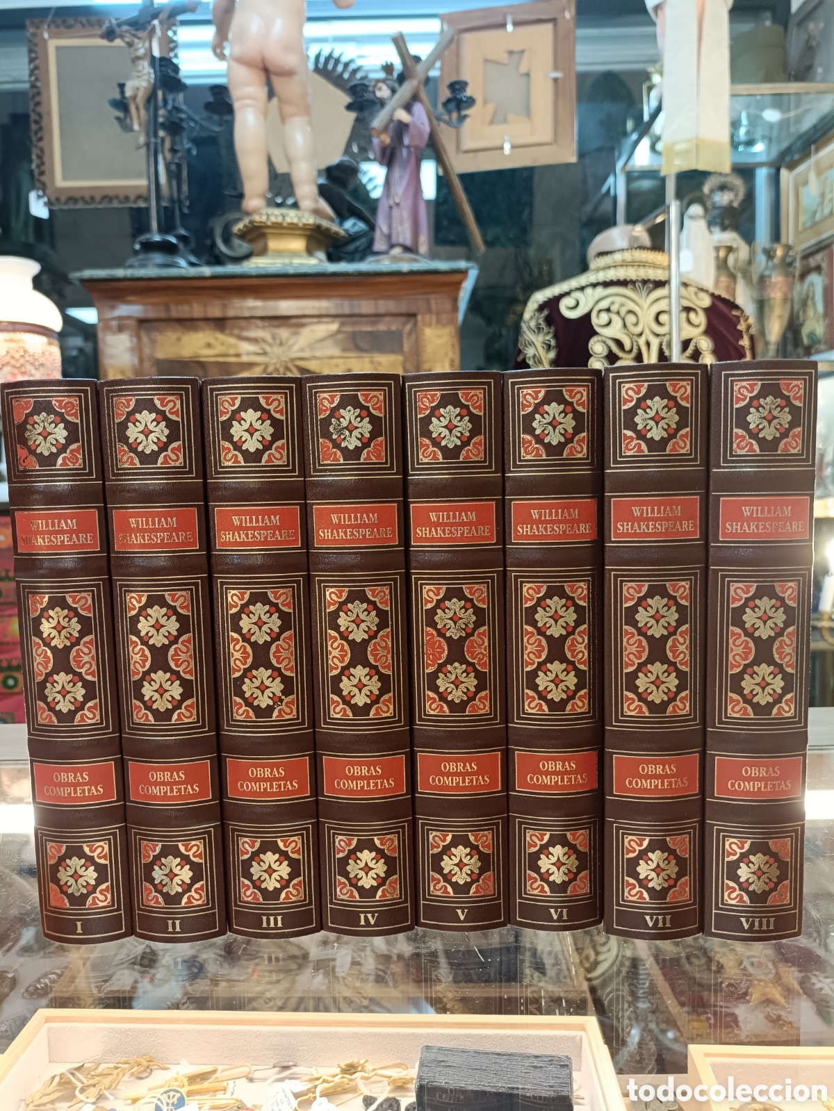 Libros: OBRAS COMPLETAS WILLIAM SHAKESPEARE. 8TOMOS COMO NUEVOS!!!! - Foto 2