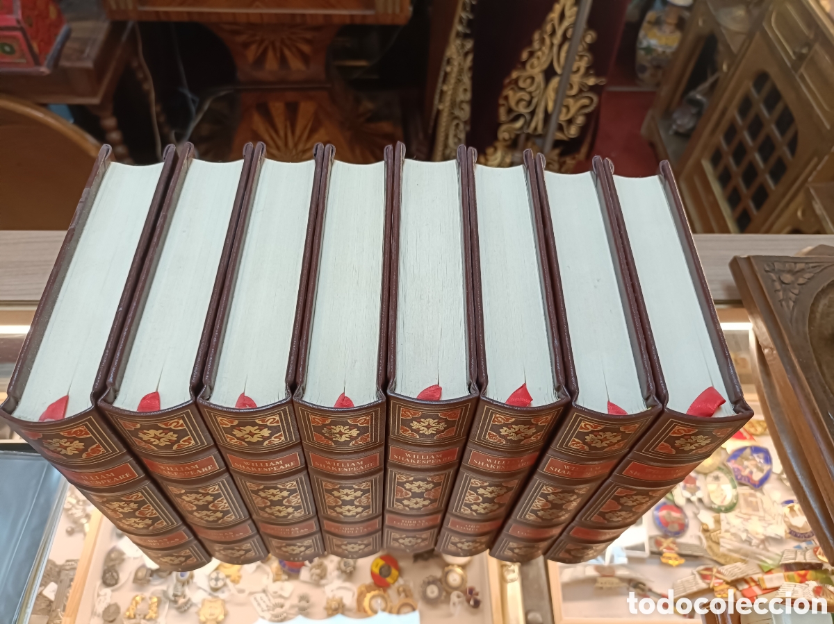 Libros: OBRAS COMPLETAS WILLIAM SHAKESPEARE. 8TOMOS COMO NUEVOS!!!! - Foto 3