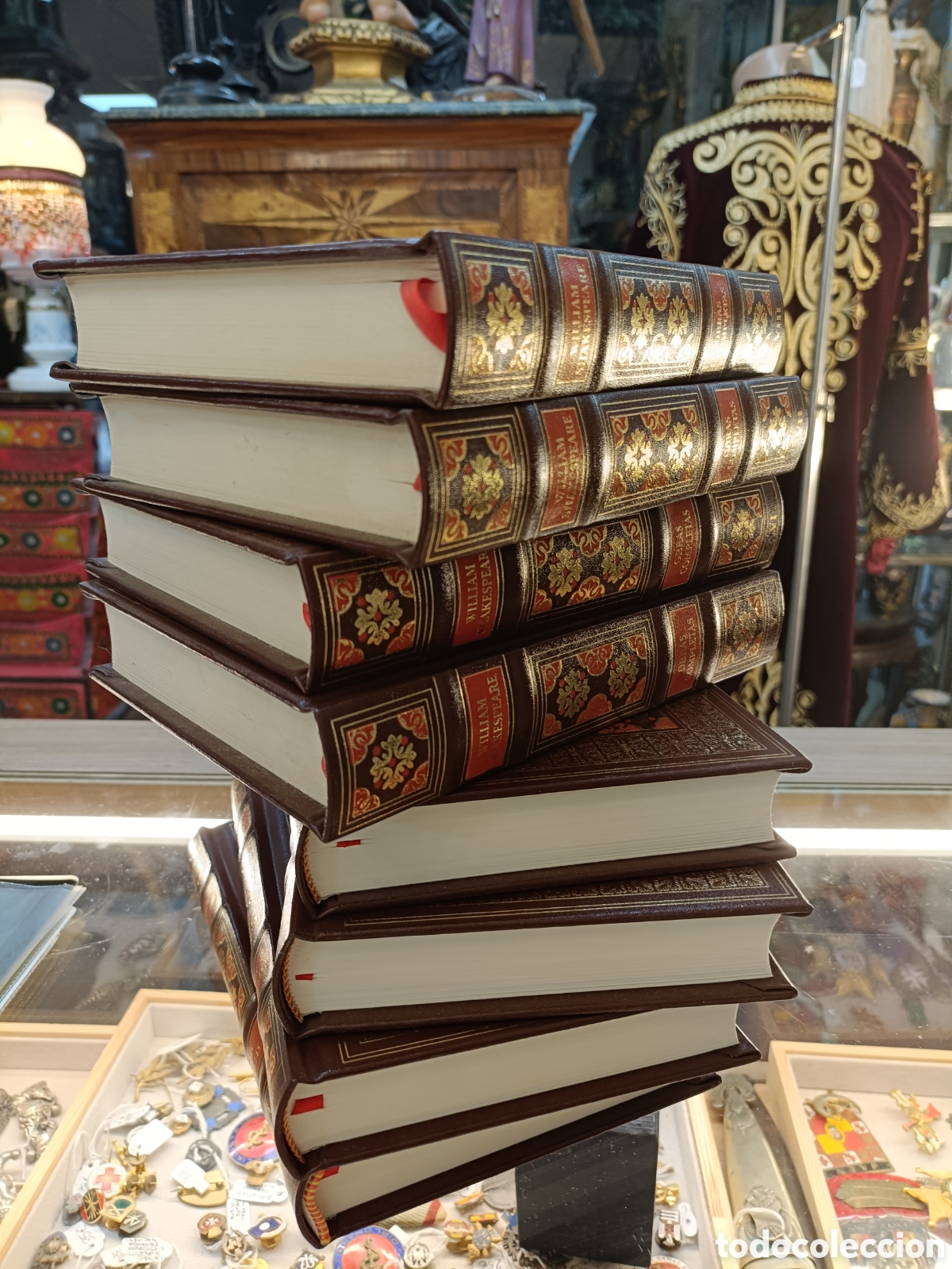 Libros: OBRAS COMPLETAS WILLIAM SHAKESPEARE. 8TOMOS COMO NUEVOS!!!! - Foto 4