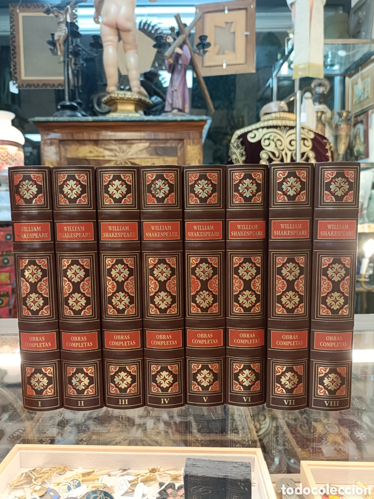 Libros: OBRAS COMPLETAS WILLIAM SHAKESPEARE. 8TOMOS COMO NUEVOS!!!! - Foto 1