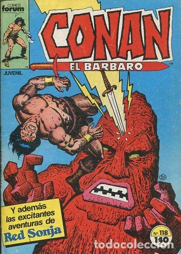 Libros: CONAN EL BARBARO - LA IRA DEL DIOS DE MADERA 118. - VV.AA. - Foto 1