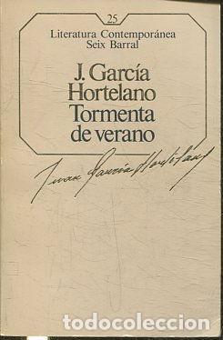 Libros: TORMENTA DE VERANO. - GARCIA HOTELANO J. - Foto 1
