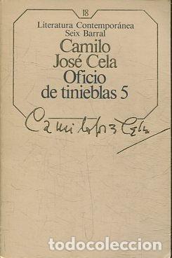 Libros: OFICIO DE TINIEBLAS 5. - CELA Camilo Jose. - Foto 1