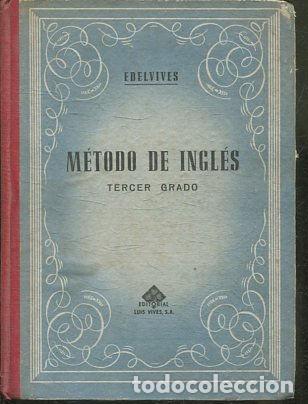 Libros: METODO DE INGLES. TERCER GRADO. - VV.AA. - Foto 1