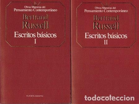 Libros: ESCRITOS BASICOS I / II - BERTRAND RUSSELL - Foto 1