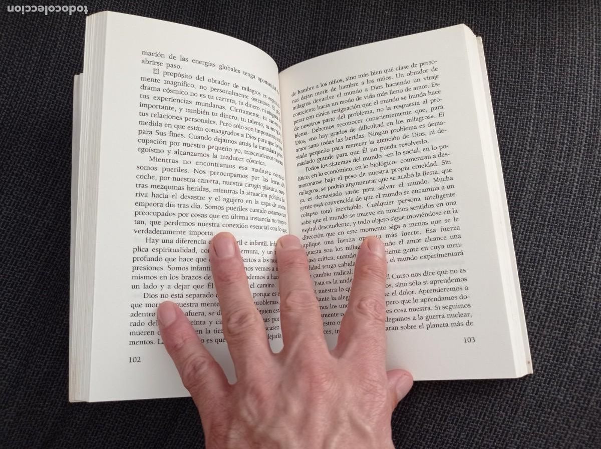 Libros: Libro Volver al amor. Marianne Williamson. Urano 1994. - Foto 10