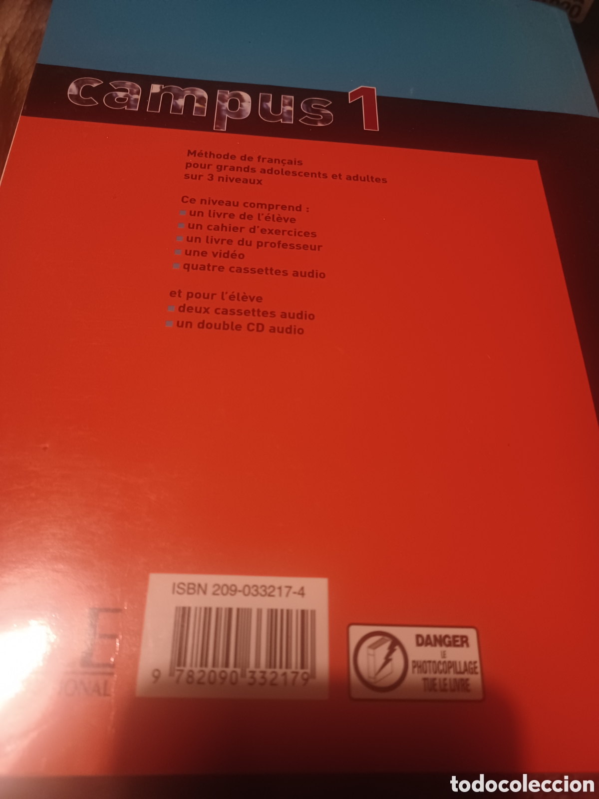 Libros: Barybook C2. Campus methode de francais 1 cle internacional jacky Girardet - Foto 2
