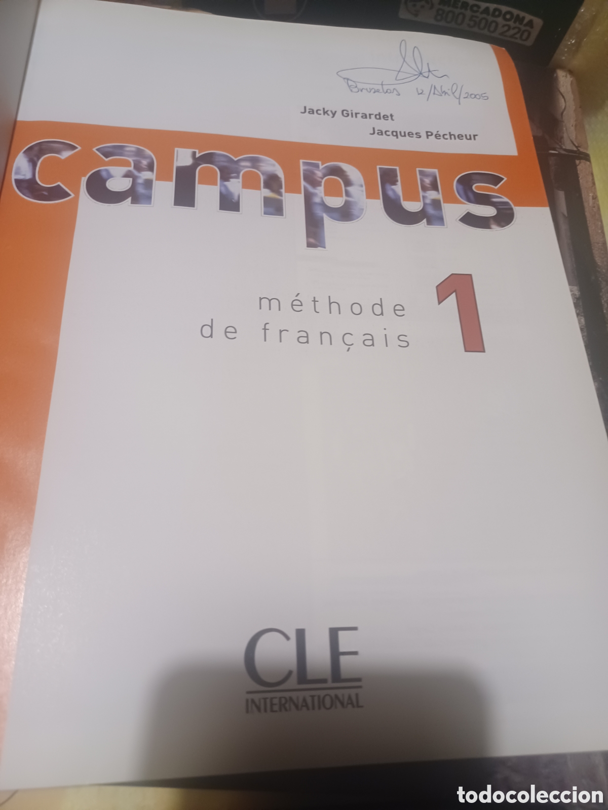 Libros: Barybook C2. Campus methode de francais 1 cle internacional jacky Girardet - Foto 3