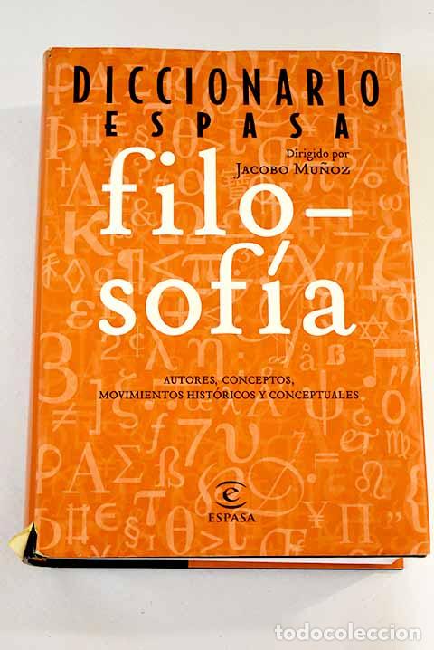 Libros: Diccionario Espasa filosof&iacute;a - Foto 1