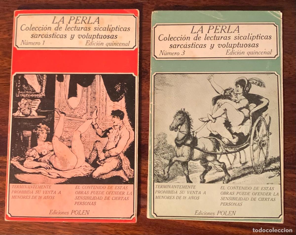 Libros: Colecci&oacute;n er&oacute;tica La Perla n&uacute;ms 1 y 3, 1978 - Foto 1