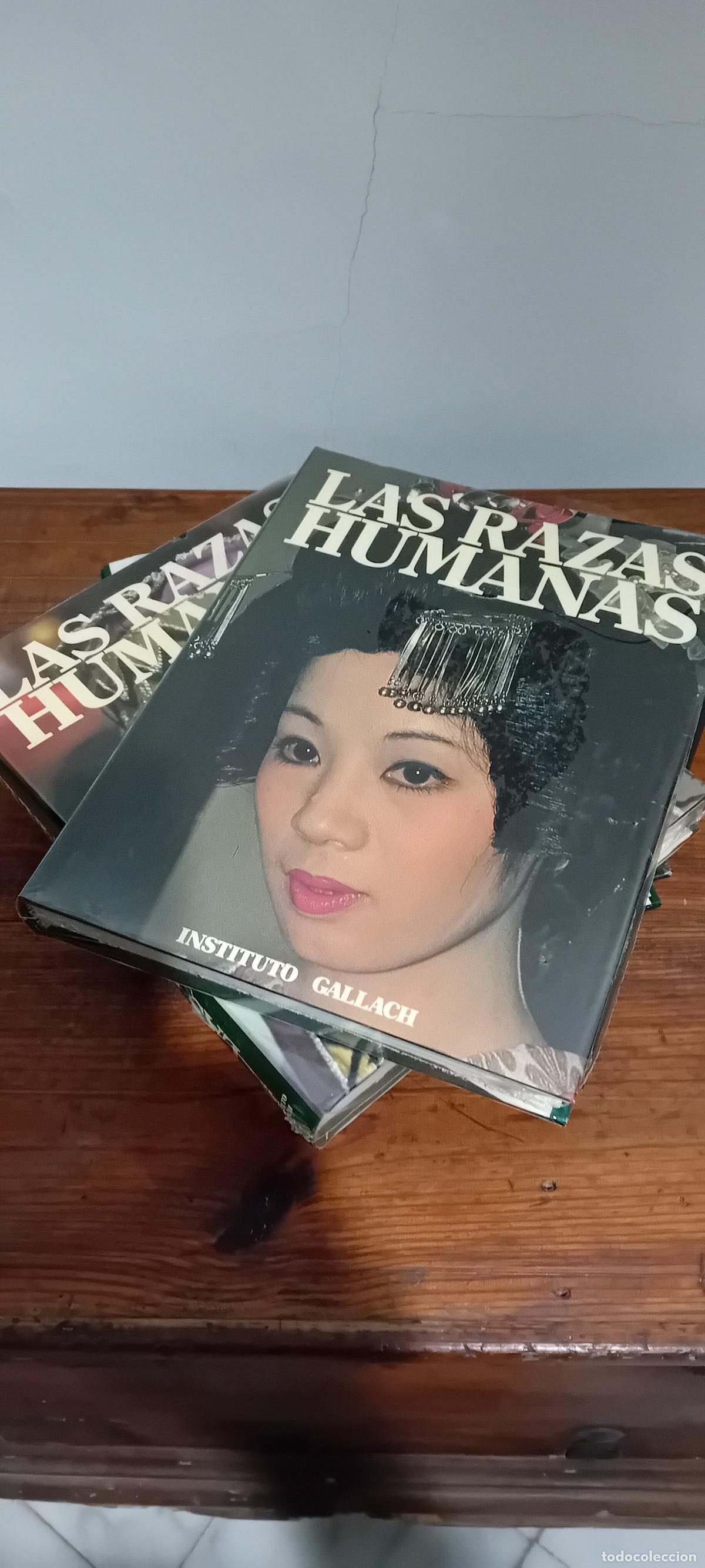 Libros: LAS RAZAS HUMANAS INSTITUTO GALLACH - Foto 4