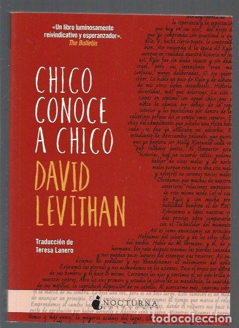 Libros: CHICO CONOCE A CHICO - LEVITHAN, DAVID - Foto 1