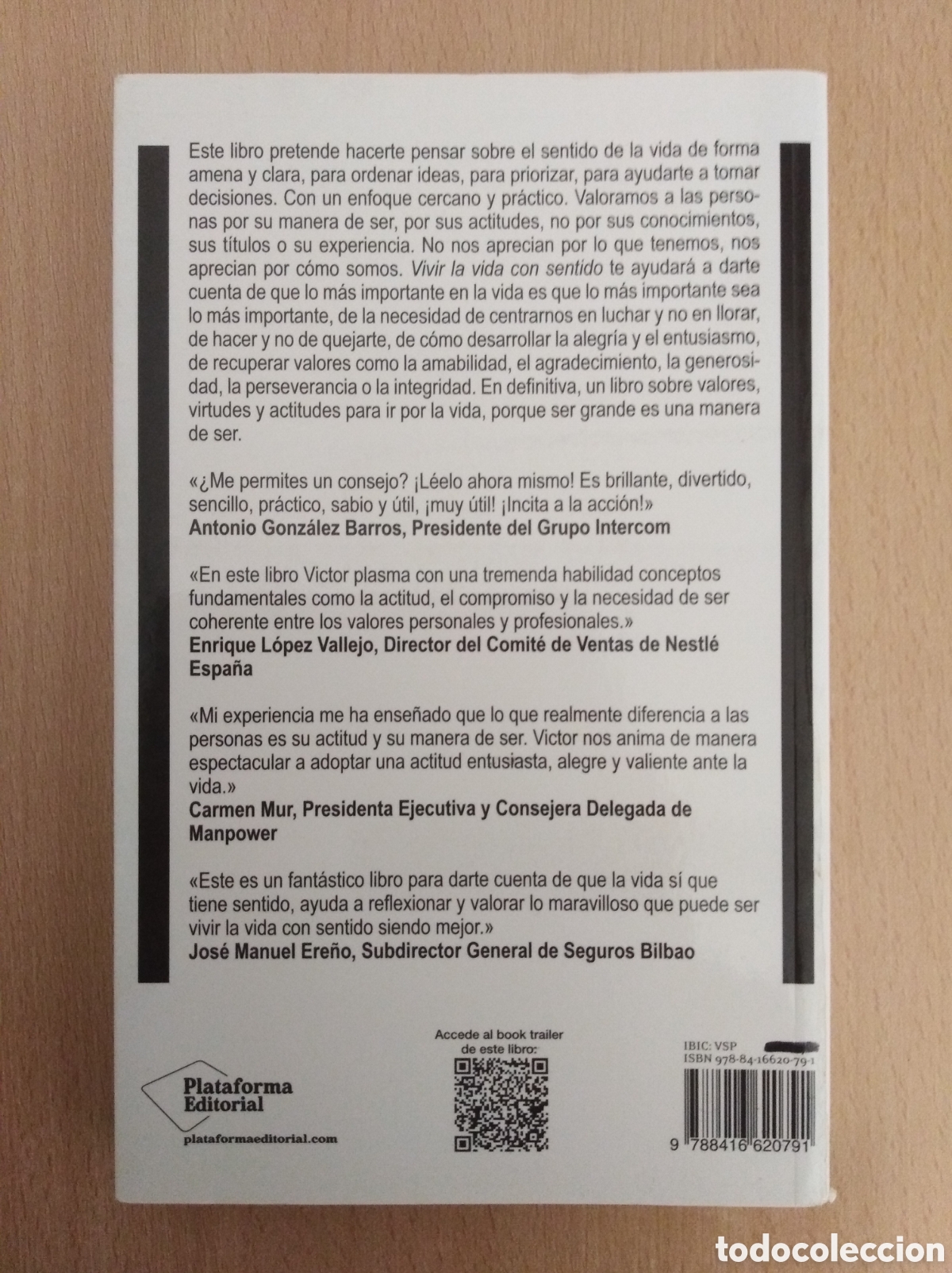 Libros: VIVIR LA VIDA CON SENTIDO. Victor K&uuml;ppers - Foto 2