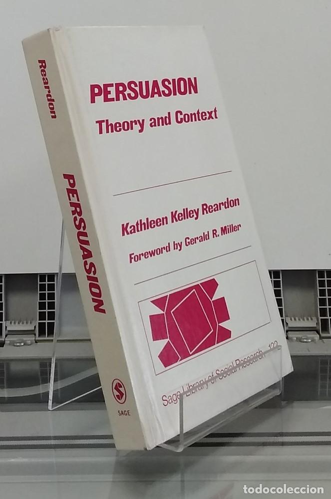 Libros: Persuasion. Theory and context - Kathleen Kelley Reardon - Foto 1