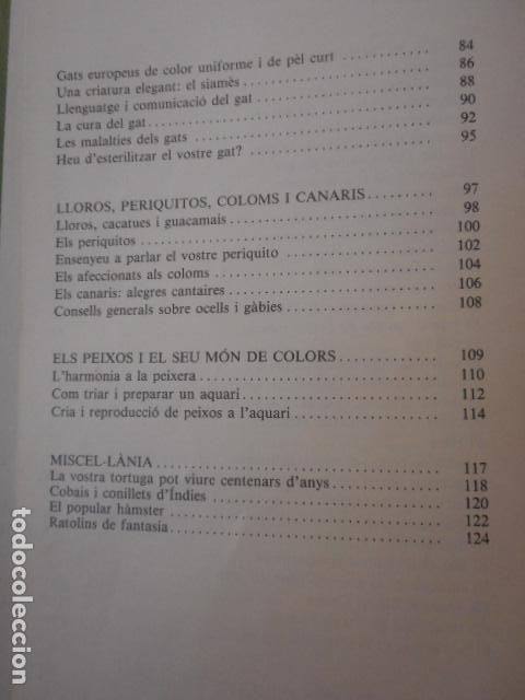Libros: EL LLIBRE DELS ANIMALS DOMESTIC. EDICIONES POL.LEN - Foto 4