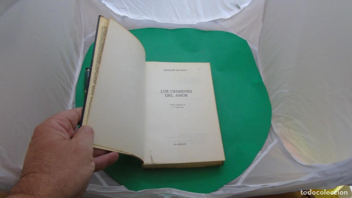 Libros: AMF-29E/ LOS CRIMENES DEL AMOR - MARQUES DE SADE / AL-BORAK - Foto 2